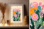 4 happy muti-color art print, a Decorative Illustration by ARTOZEN DIGITAL (Thumbnail 6 of 13)