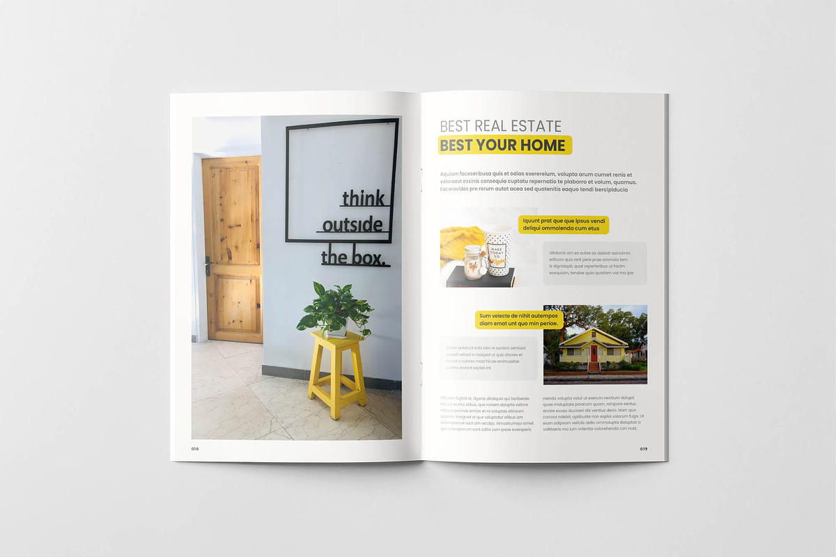 Real Estate Company Profile, a Brochure Template by Graphic Template (Photo 8 of 13)