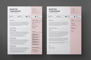 Resume/CV And Business Card Template