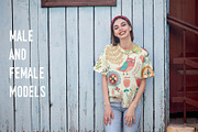T-Shirt Mockup pack / Urban Edition, a Shirt Mockup by Arfis (Thumbnail 10 of 28)