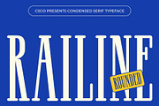 Railine Rounded, a Serif Font by Craft Supply Co. (Thumbnail 1 of 8)