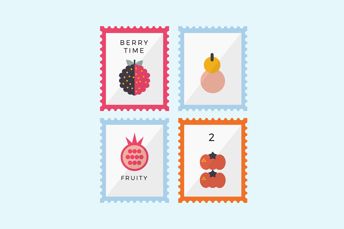 Fruity! Fun and flat fruits, an Object Graphic by Paperly Studio (Photo 8 of 9)