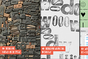 FONT | Hand Stamp Wood, a Sans Serif Font by Typo Graphic Design (Thumbnail 1 of 7)
