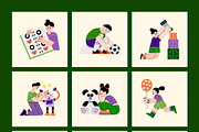 Childhood Illustration Art Set, a Person Illustration by Brickclay (Thumbnail 8 of 9)