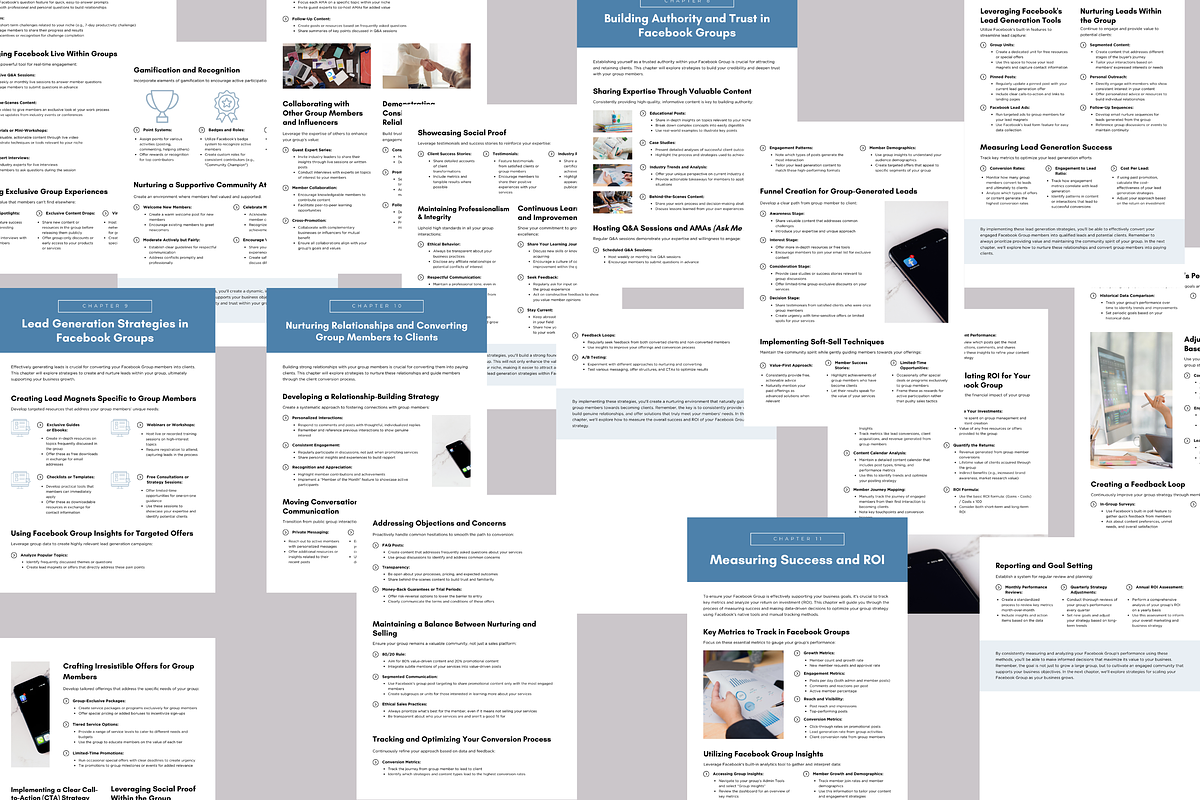 FACEBOOK GROUP MASTERY GUIDE, a Brochure Template by Daring Digies (Photo 5 of 7)
