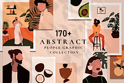 Abstract People prints modern art, a Person Illustration by Madiwaso (Thumbnail 12 of 12)
