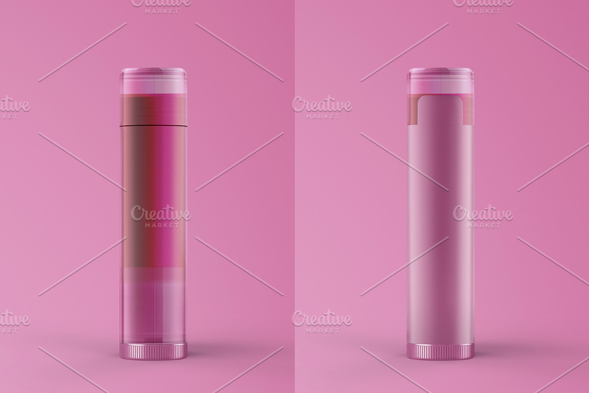 TRANSPARENT LIP BALM MOCKUP, a Product Mockup by Moonlight Creative (Photo 7 of 7)