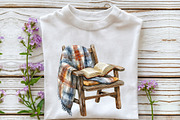 Watercolor Autumn Serenity Clipart, an Illustration by Rose Art (Thumbnail 4 of 7)