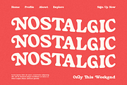 Kinara - Retro Serif Font, a Serif Font by Shakira Studio (Thumbnail 8 of 10)