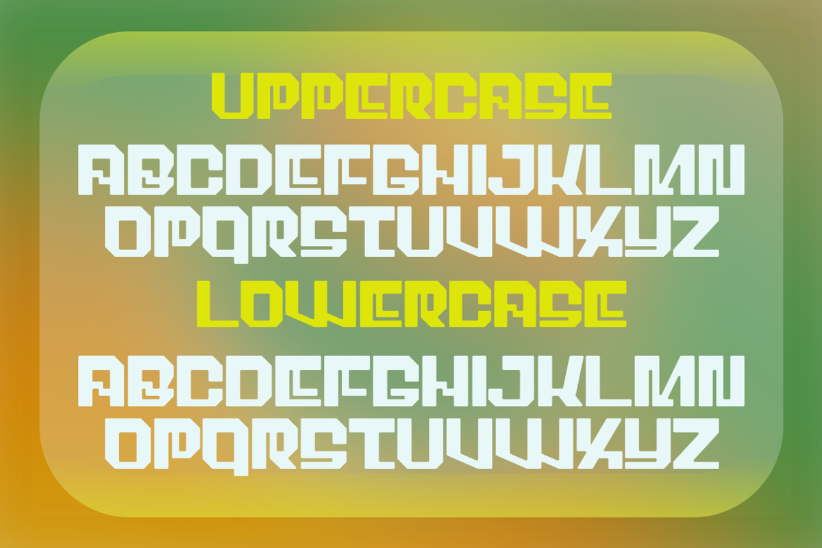 Barue - Modern Display y2k, a Handwritten Font by MaikoHatta (Photo 4 of 6)