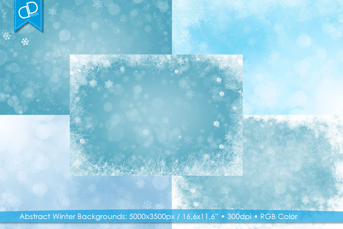 Abstract Winter Background, a Texture Graphic by cDDesign (Photo 1 of 6)