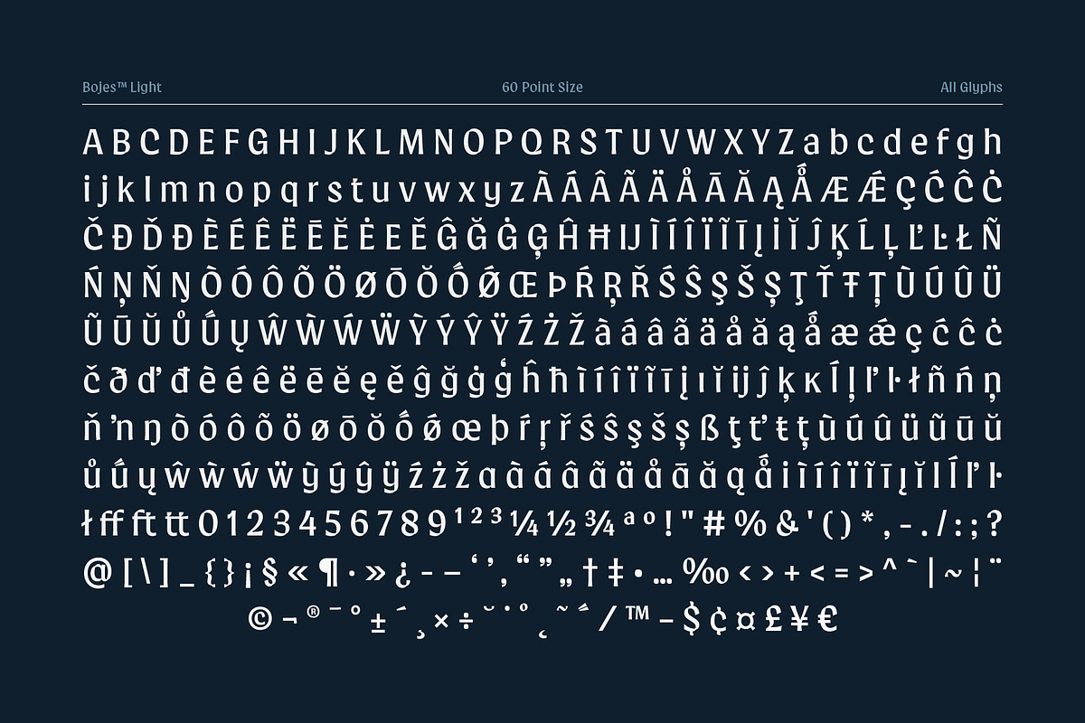 Bojes Typeface, a Sans Serif Font by Guts Type (Photo 10 of 12)