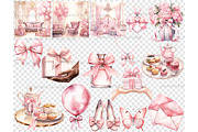 Mothers Day Clipart Bundle, a Seasonal Illustration by GlamArtZhanna (Thumbnail 6 of 6)