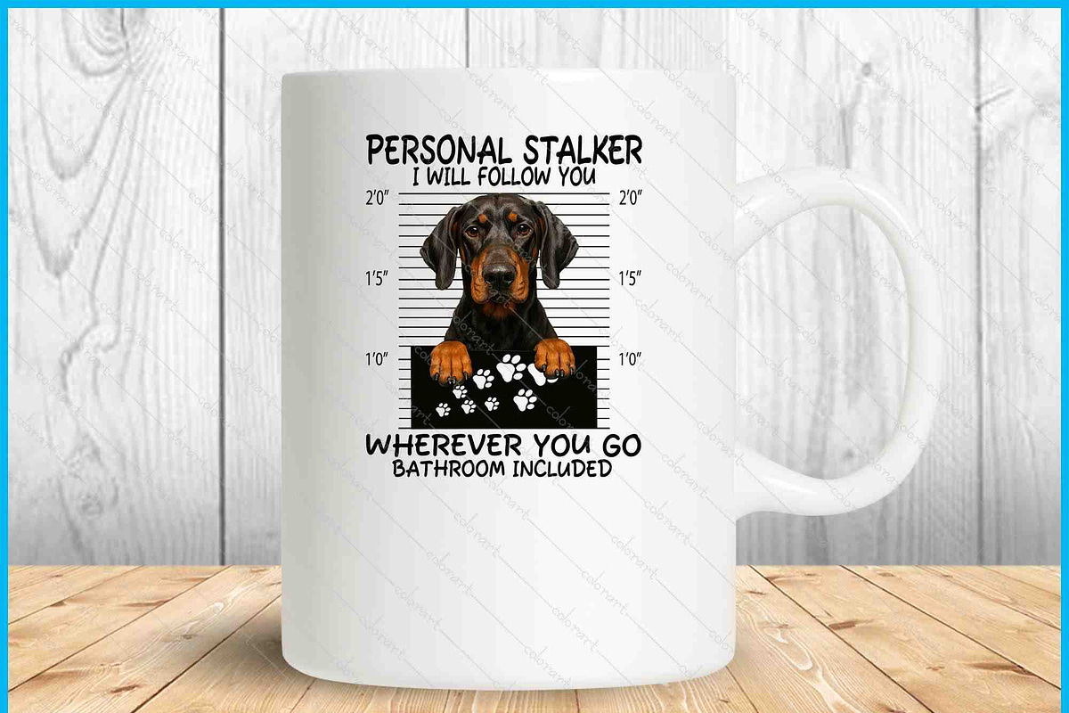 Personal Stalker Doberman For DogSVG, a Graphic by Creativeusart (Photo 3 of 4)