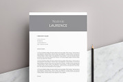 Modern Resume Template NOEMIE A4, a Resume Template by Graace Studio (Thumbnail 3 of 4)