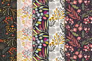 Vector Florals, a Background Graphic by Irtsya (Thumbnail 4 of 12)