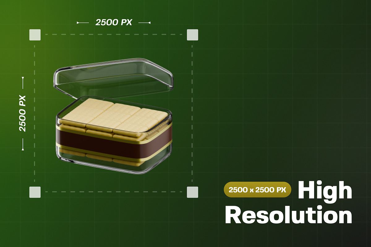 Hampers & Giftbox 3D Icon Pack, an Object 3D Model by Haps Space (Photo 2 of 4)