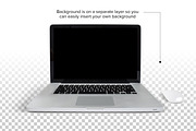Computer Mockup - PSD, PNG & JPG, a Merchandise Mockup by MelissaBMockups (Thumbnail 5 of 8)