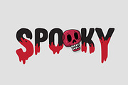 Haluween Fonts | Bloody Effect, a Script Font by Nurmiftah (Thumbnail 5 of 13)