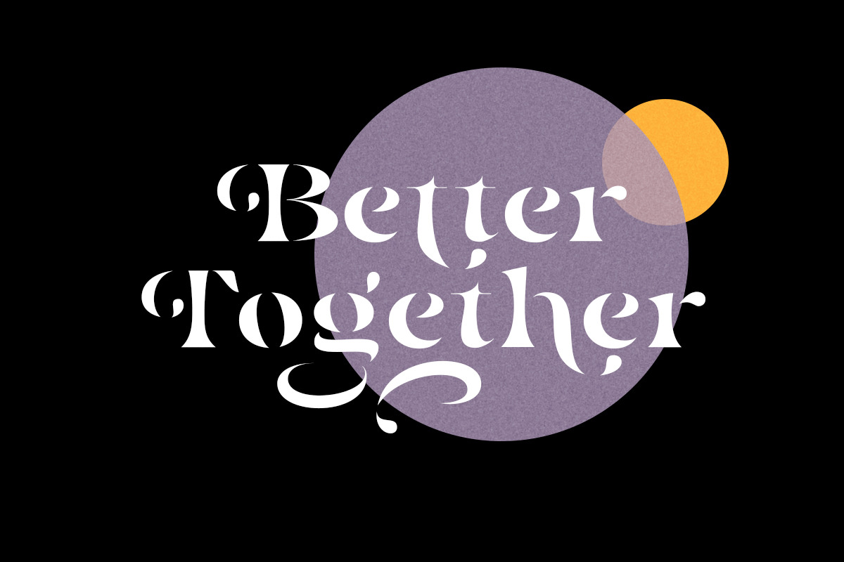 Billy Magie - Stylish Stencil Serif, a Serif Font by Sarid Ezra (Photo 5 of 9)