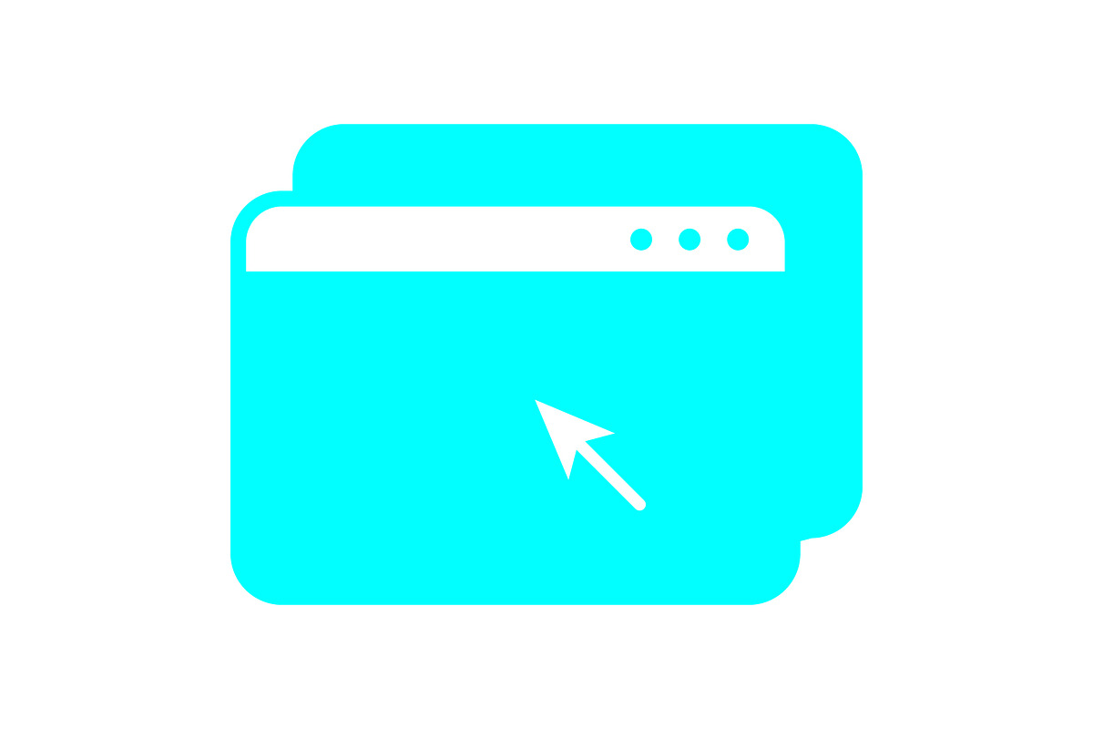 Browser icon design template, a Solid Icon by Sumberpangan (Photo 2 of 3)