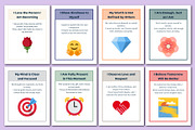 50+ Mental Resilience Affirmation, a Stationery Template by Designmela01 (Thumbnail 6 of 6)