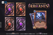 Trading Card Game (TCG) Template V3, a Graphic by PIXARTS STORE (Thumbnail 2 of 3)