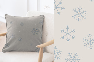 SNOWFLAKE PATTERN / Vector Png