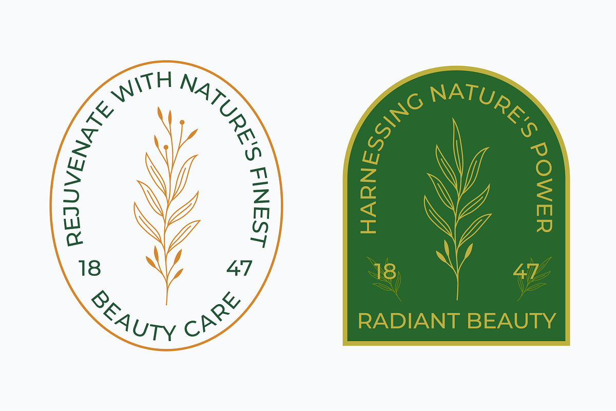 Elegant Floral Logo Nature Beauty, a Branding & Logo Template by Signatoro