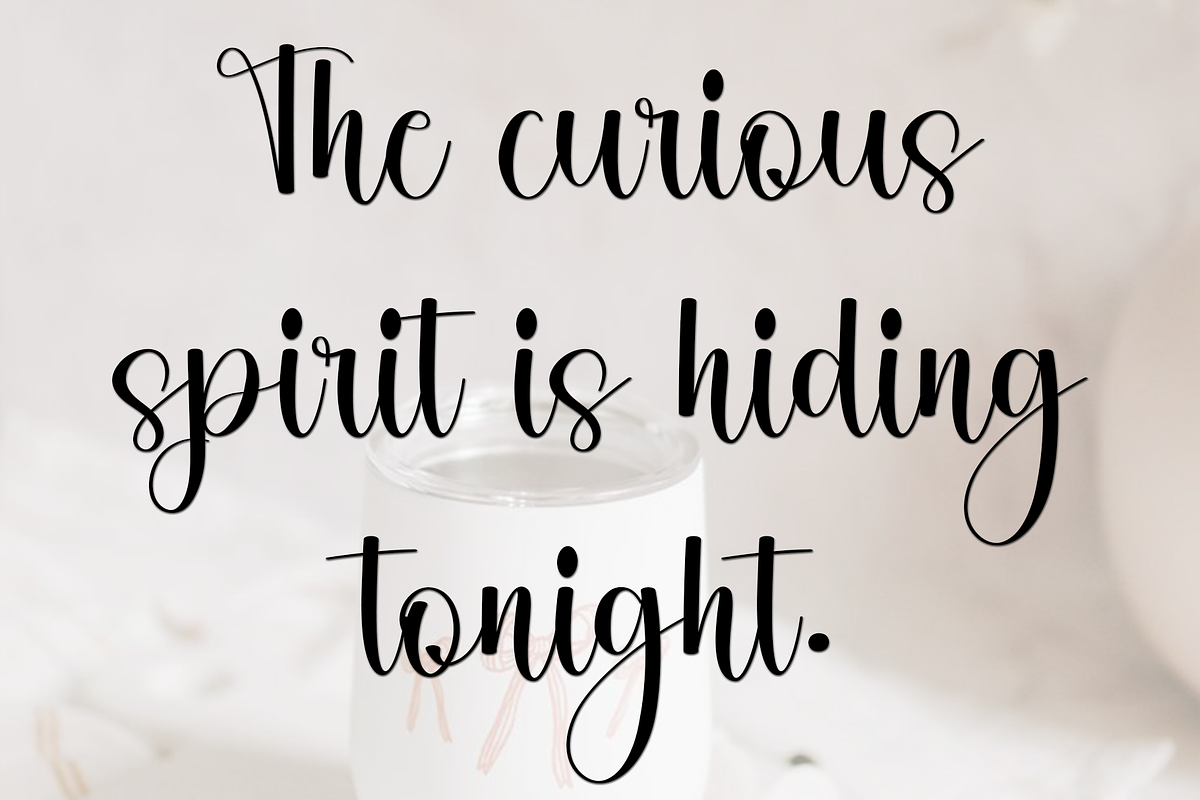 Shophia Romantic, a Handwritten Font by InermediaSTUDIO (Photo 2 of 8)