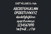 East Village Bold Handwritten Font, a Sans Serif Font by Mila Garret (Thumbnail 3 of 5)
