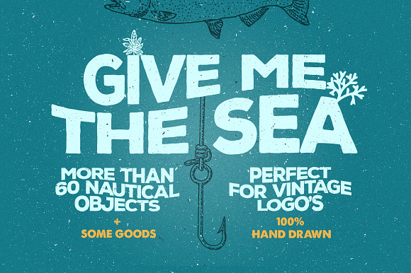 Give Me The Nautical Hand Drawn Pack preview 5