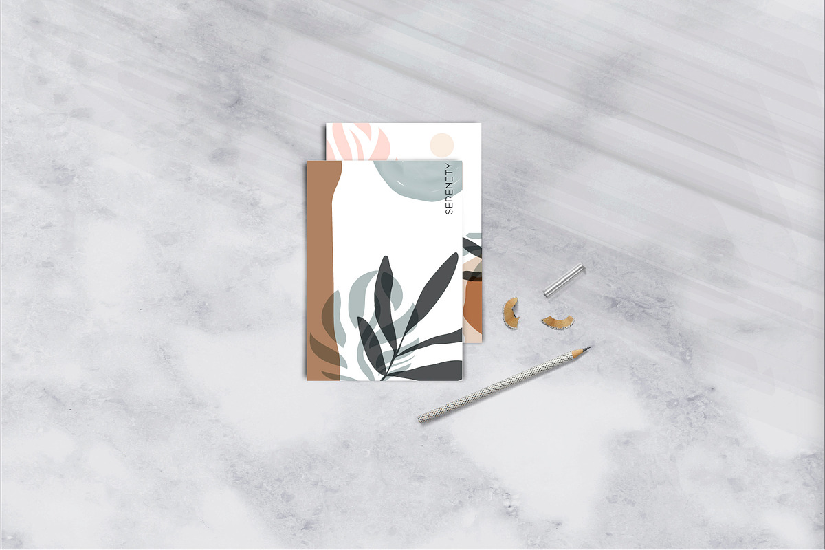 16 Modern abstract Tile templates, a Decorative Illustration by DeMih (Photo 3 of 4)