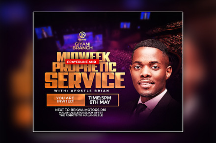 Midweek Church Flyer Template