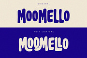 Moomello - Display Font, a Script Font by Alpaprana (Thumbnail 2 of 10)