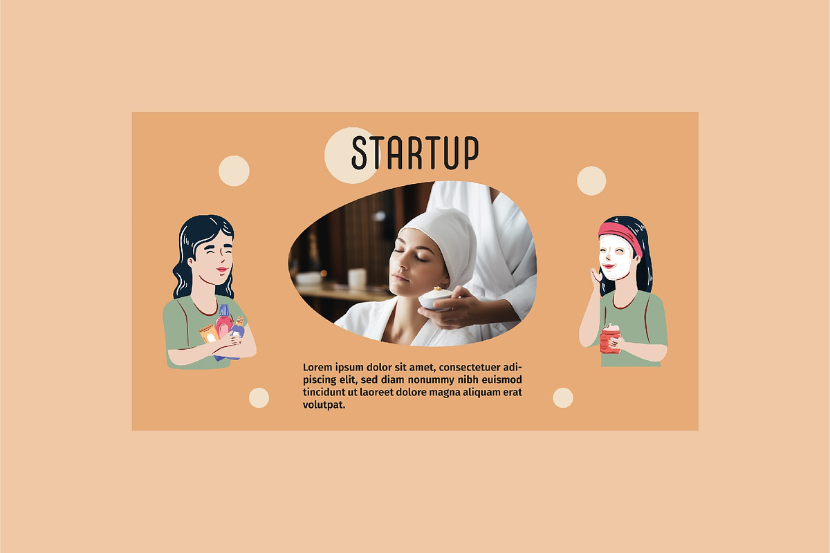 Beauty Health Business Presentation, a Templates & Theme by studiogstock (Photo 2 of 7)