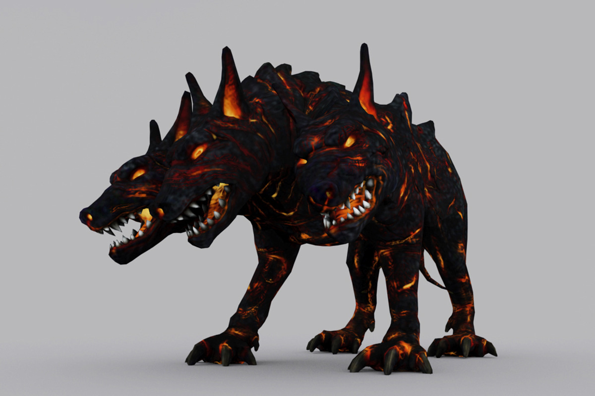 CERBERUS with Native File, a Characters & Person 3D Model by PROTOFACTOR