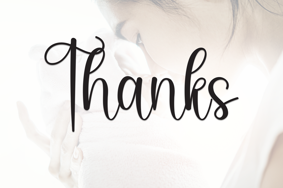 Mothers | Script Font, a Handwritten Font by Scratchones (Photo 9 of 9)