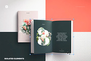 Books Mockup Cover and Open, a Books & Magazine Mockup by Custom Scene (Thumbnail 4 of 8)