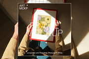Elegant: Art Print/Poster mockup set, a Merchandise Mockup by MCKP*ME (Thumbnail 7 of 15)