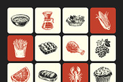 Vintage Food Illustration Set, a Food Illustration by Creative Stall (Thumbnail 8 of 8)