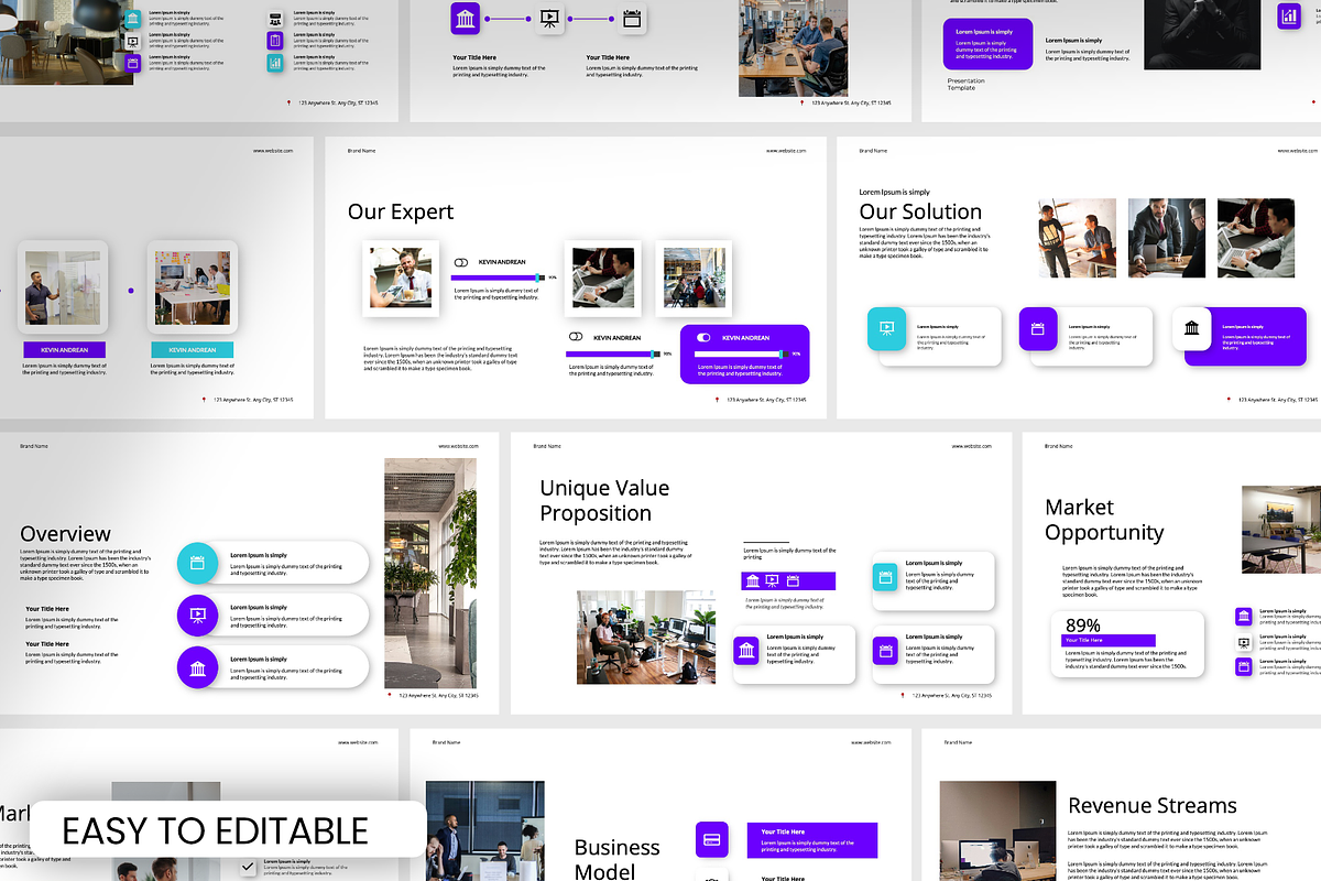 Business Investor Presentation, a Presentation Template by Collaborg Studio (Photo 4 of 7)