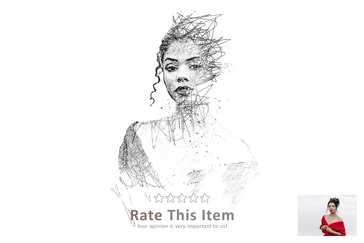 Scribble Pen Sketch - PS Action, an Action Add-On by A R T M A R T (Photo 10 of 10)
