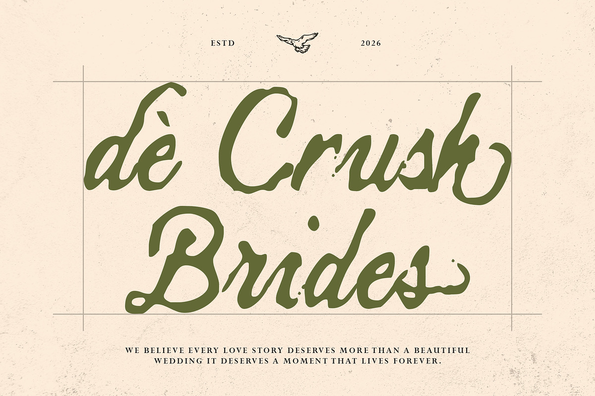 Quarella Jardin - Vintage Script, a Script Font by Typia Nesia (Photo 2 of 12)