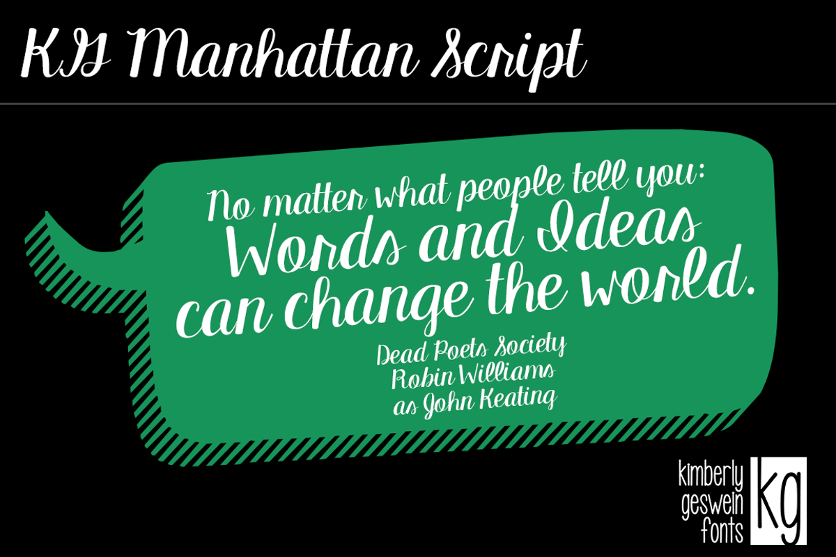 KG Manhattan Script