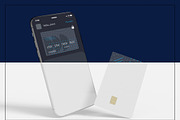 Credit Card & Banking App Mockup set, an iPhone Mockup by Mego-studio (Thumbnail 8 of 11)