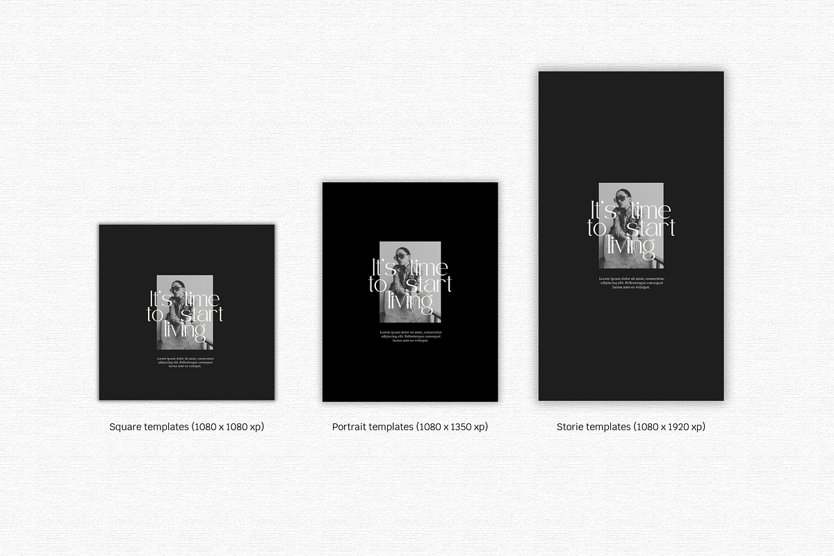 Luxe Social Kit - Instagram template, a Social Media Template by Lumisse Studio (Photo 6 of 10)