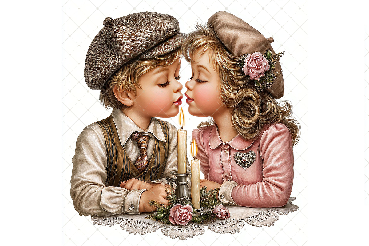 Couple in Love Clipart JPG, a Person Illustration by Memories By Lea (Photo 6 of 19)