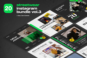 Streetwear Instagram Bundle Vol.3