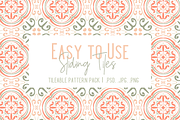 Peaches and Sage Seamless Patterns, a Pattern Graphic by TheLegacyBrandingCo (Thumbnail 9 of 14)